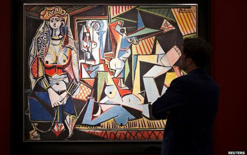 Tác phẩm “Những người phụ nữ Algiers”  của Picasso